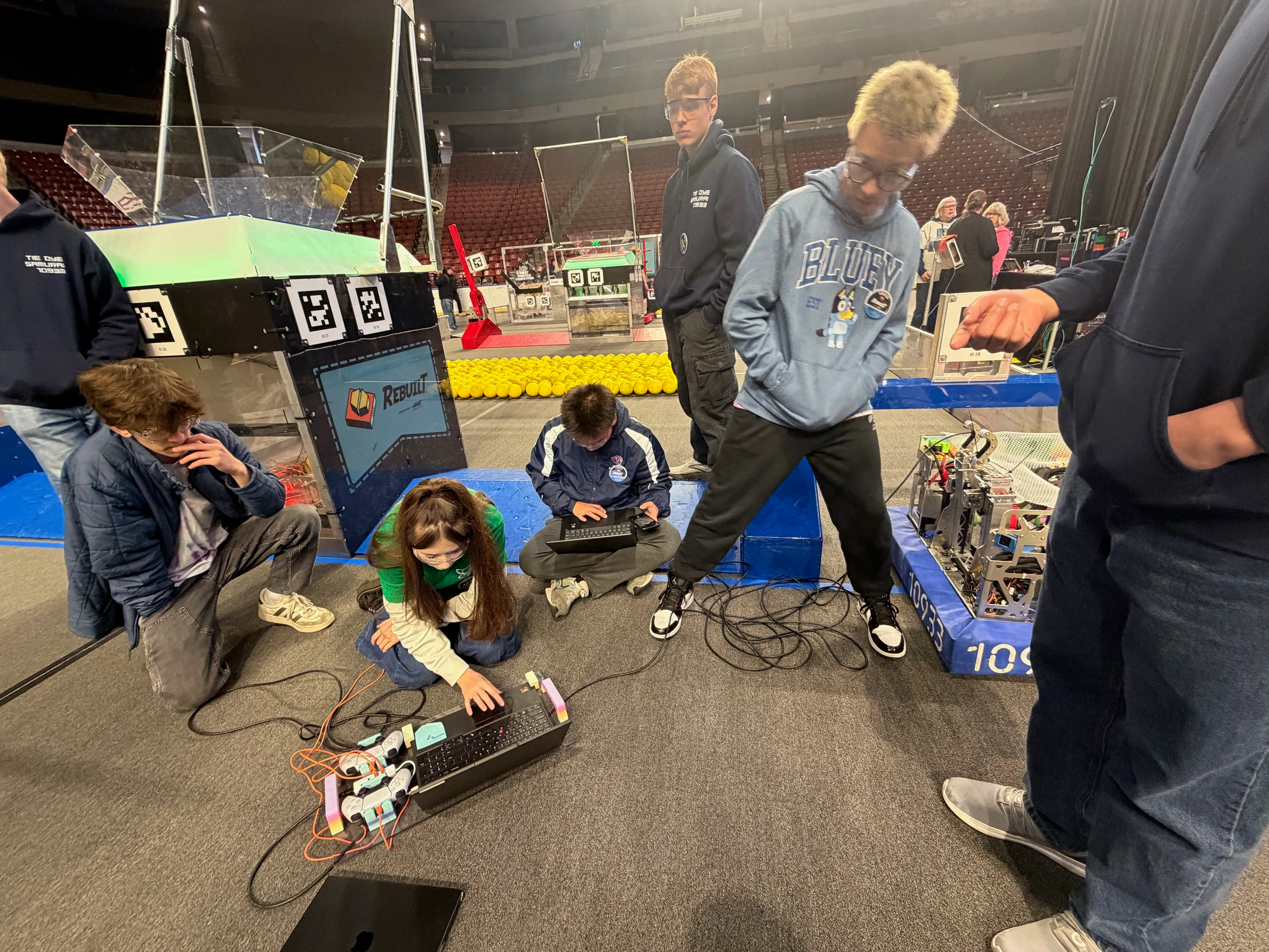Hands-on work in the workshop